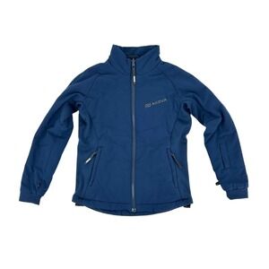 Akova Kids Jacket Coat Navy‎ Blue Full Zip Size 8